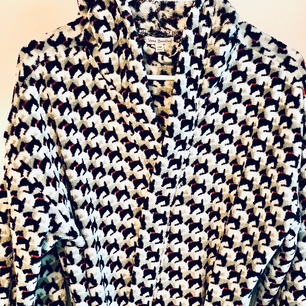 Vera Bradley Scottie Dog Robe